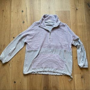 Entro Purple Lace Windbreaker Size Medium